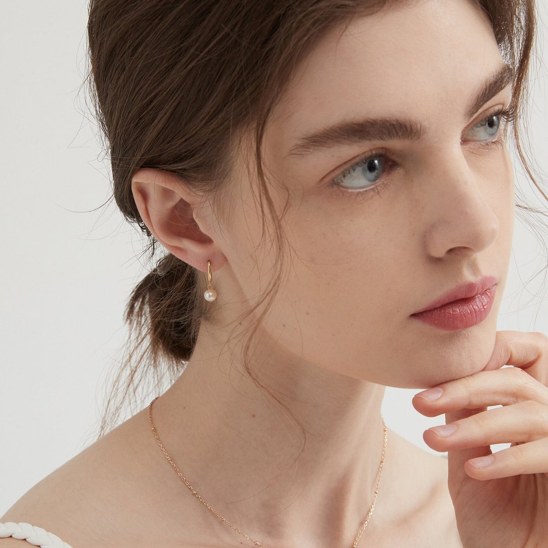 Threader Earrings Silver FANZE Fashion Threader Earrings For Women Gold Long Dangle Tassel Earring Trendy Jewelry Gift For Holiday Prom Wedding Party Valentine Chrismas Gold Sparkly Earrings