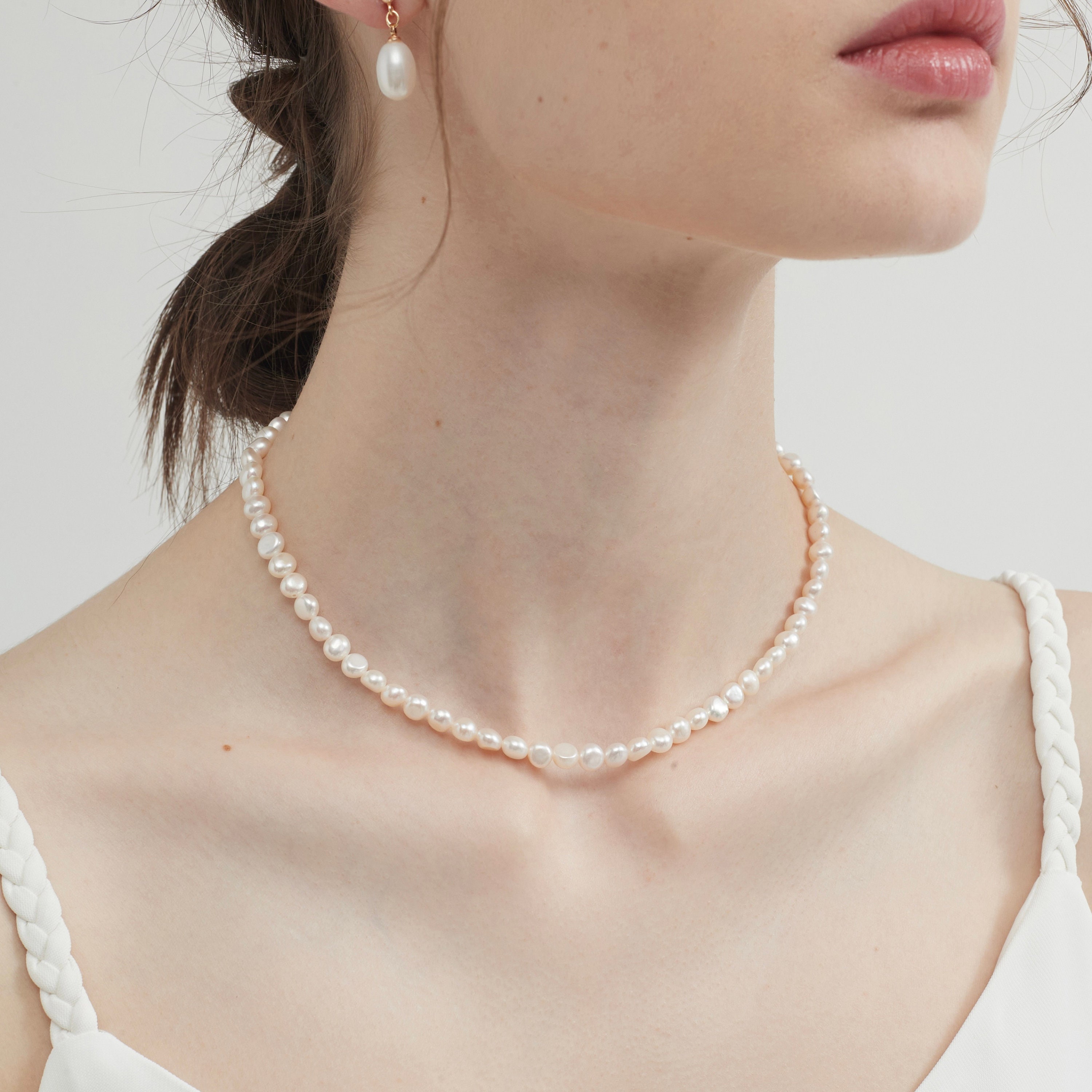 Collana di perle multistrato Moda donna Perle d'imazione