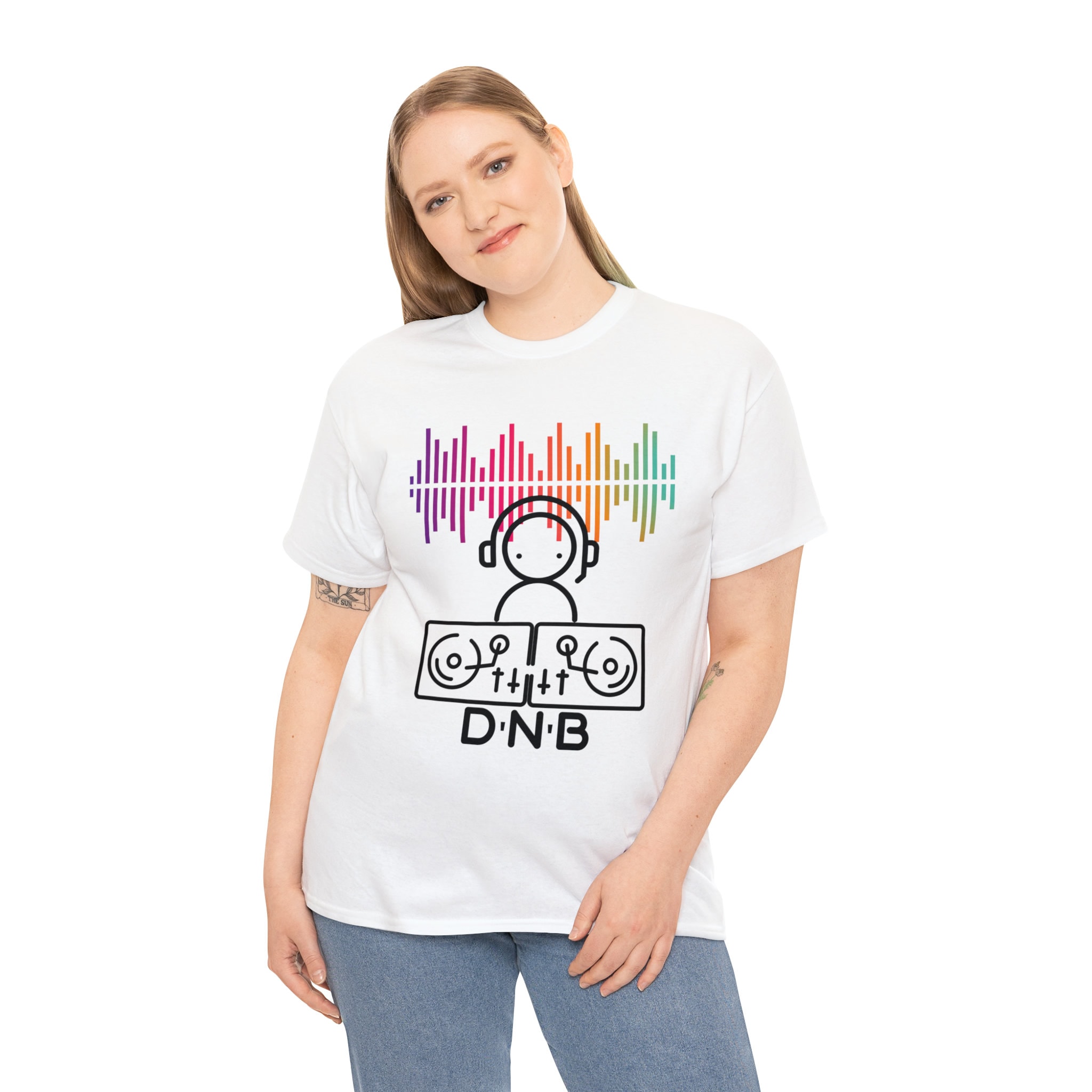 T-shirt Personnalisable Drum And Bass - Fabriqué Aux USA - Tailles S à 5XL - Envoi Depuis USA Sans Frais D'import