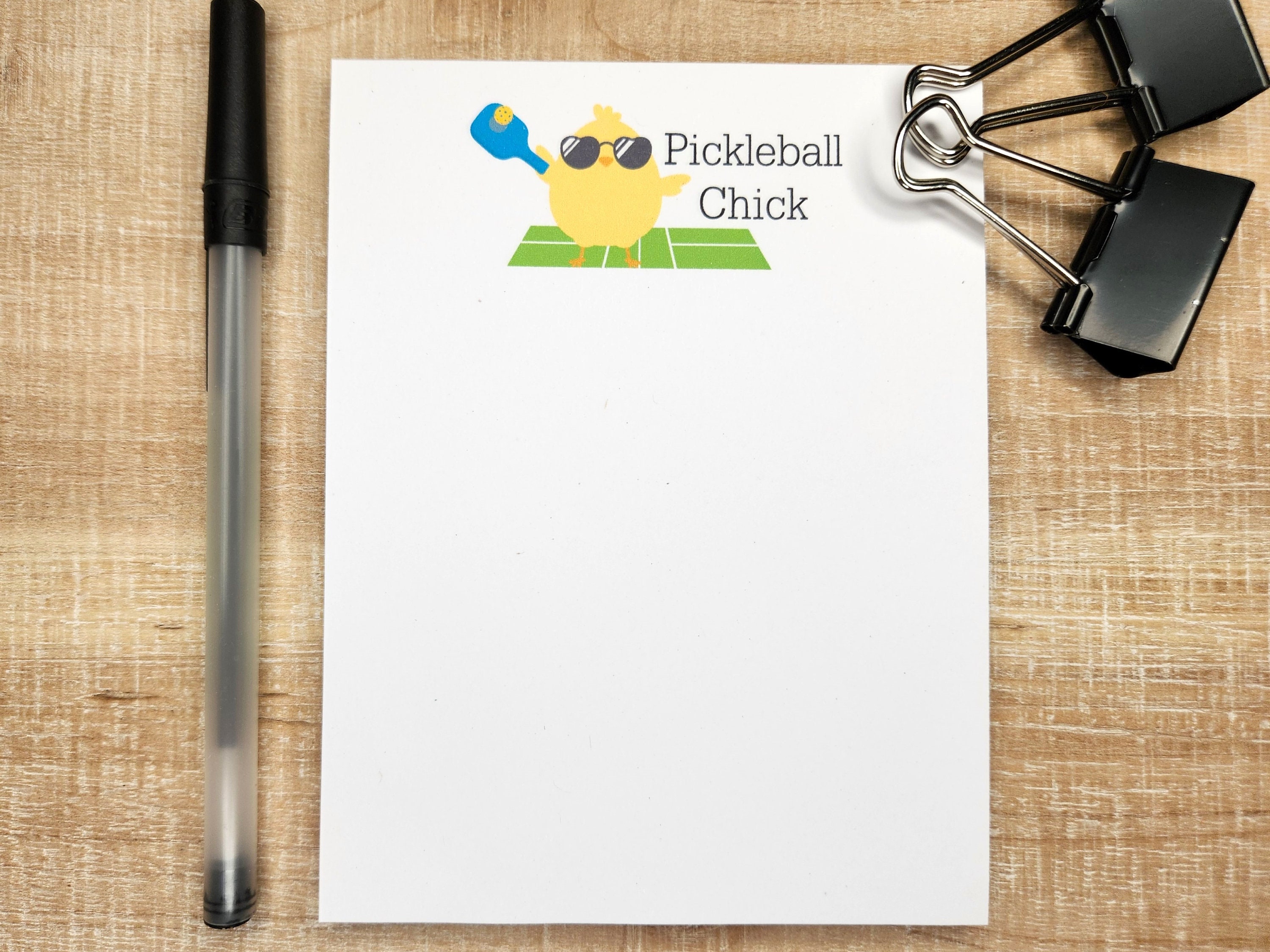 Picklball Notepad Pickleball Chick: Notepad| Pickleball Lover| Pickleball Gift ...