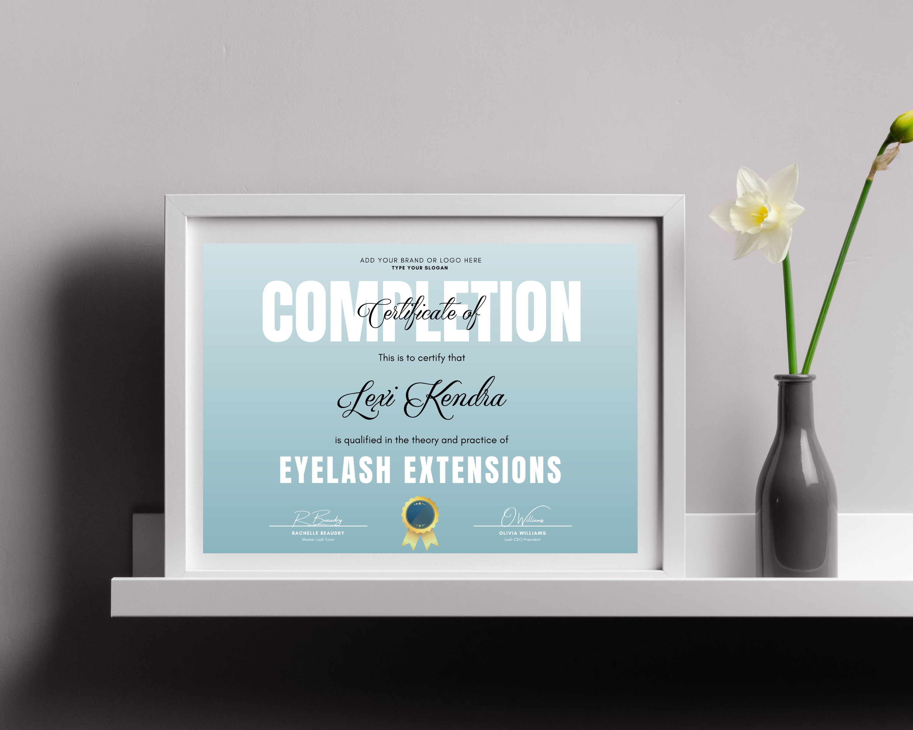 Lash Extensions Certificate Eyelash Extensions DIY Etsy Lash Extensions Certificate Eyelash Extensions DIY Etsy