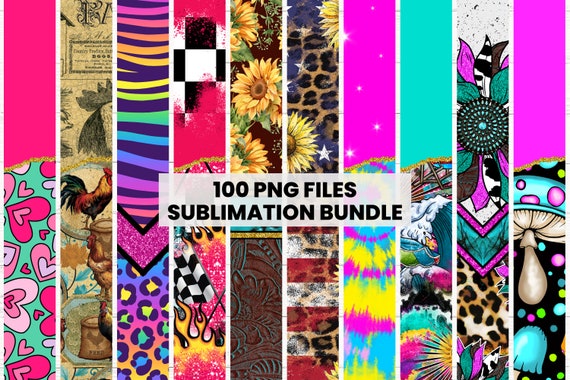 Key Fob Wristlet Sublimation Design Bundle, Key Fob Bundle, Key Chain Sublimation Designs, Key Fob Wristlet Designs