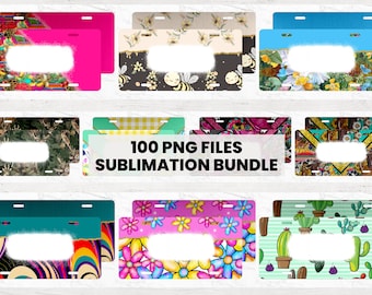 Nummernschild Sublimation Design Bundle, Nummernschild Bundle, Nummernschild Sublimation Designs, Nummernschild Designs