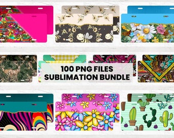 Nummernschild Sublimation Design Bundle, Nummernschild Bundle, Nummernschild Sublimation Designs, Nummernschild Designs