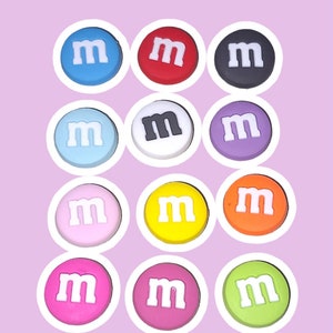 Letter shop m jibbitz