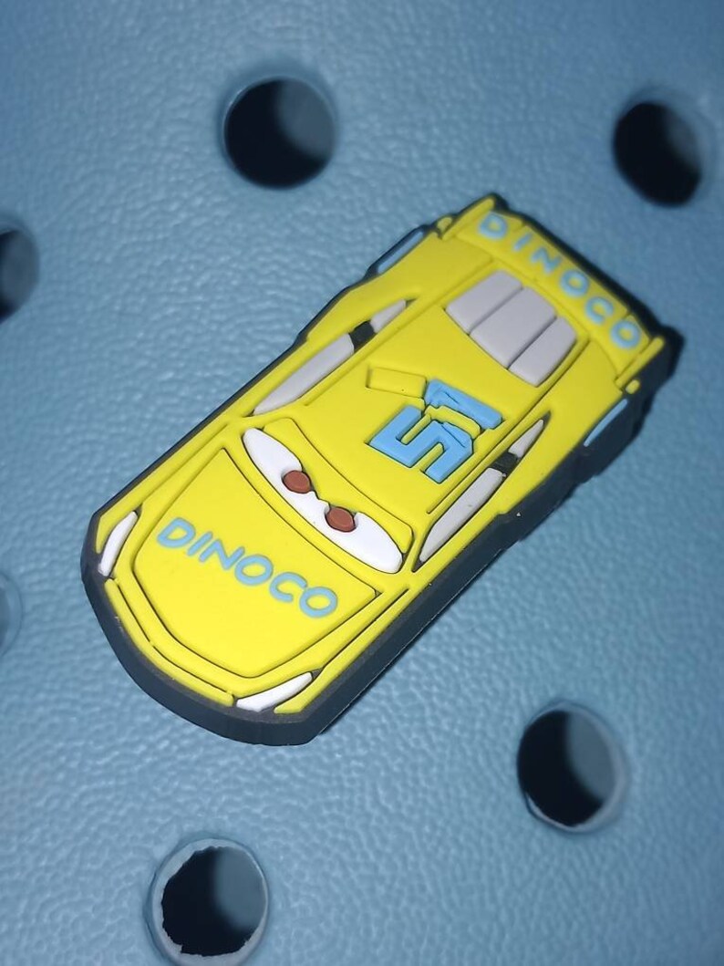 Lightning Mcqueen and Friends Croc Charms Etsy Canada