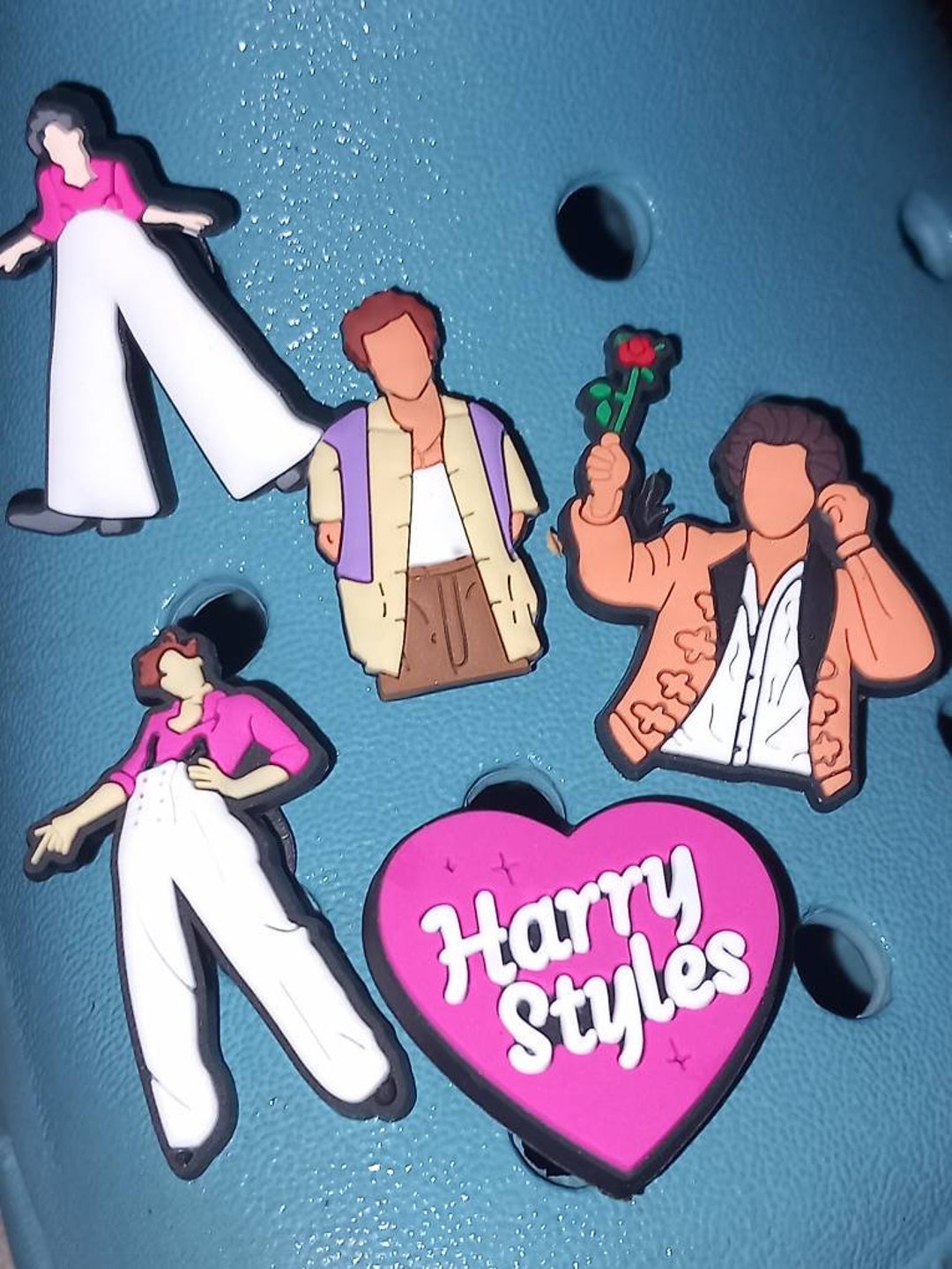 Harry Styles in Various Poses Croc Charms/jibbitz Etsy
