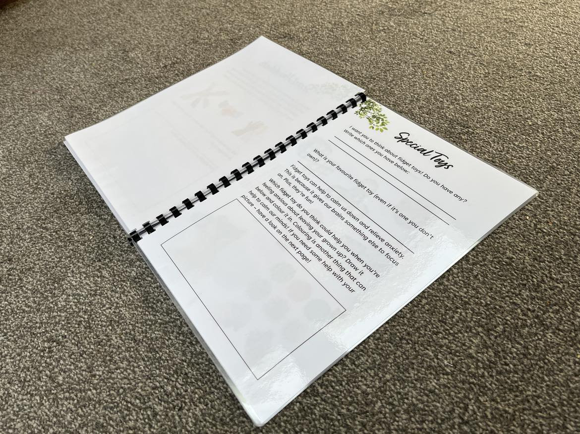 Separation Anxiety Workbook // Kids Anxiety, Kids Separation Anxiety ...