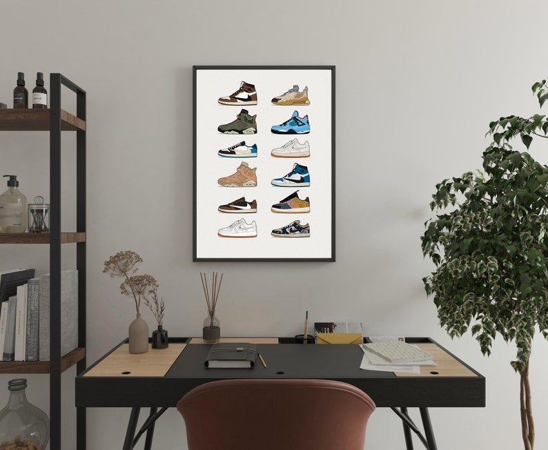 travis scott shoe collection