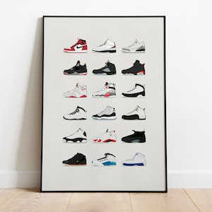 Nike Air Jordans 4s Nike Poster Michael Jordan Poster Jordan Wall