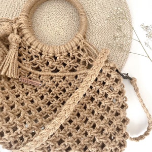 Manuela Handbag - Macramé Knitting Pattern (ENGLISH)