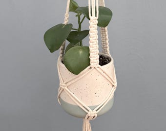 Patrón de Macramé - Maceteros