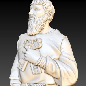 Saint Peter Statue - St Petrus - Digital File