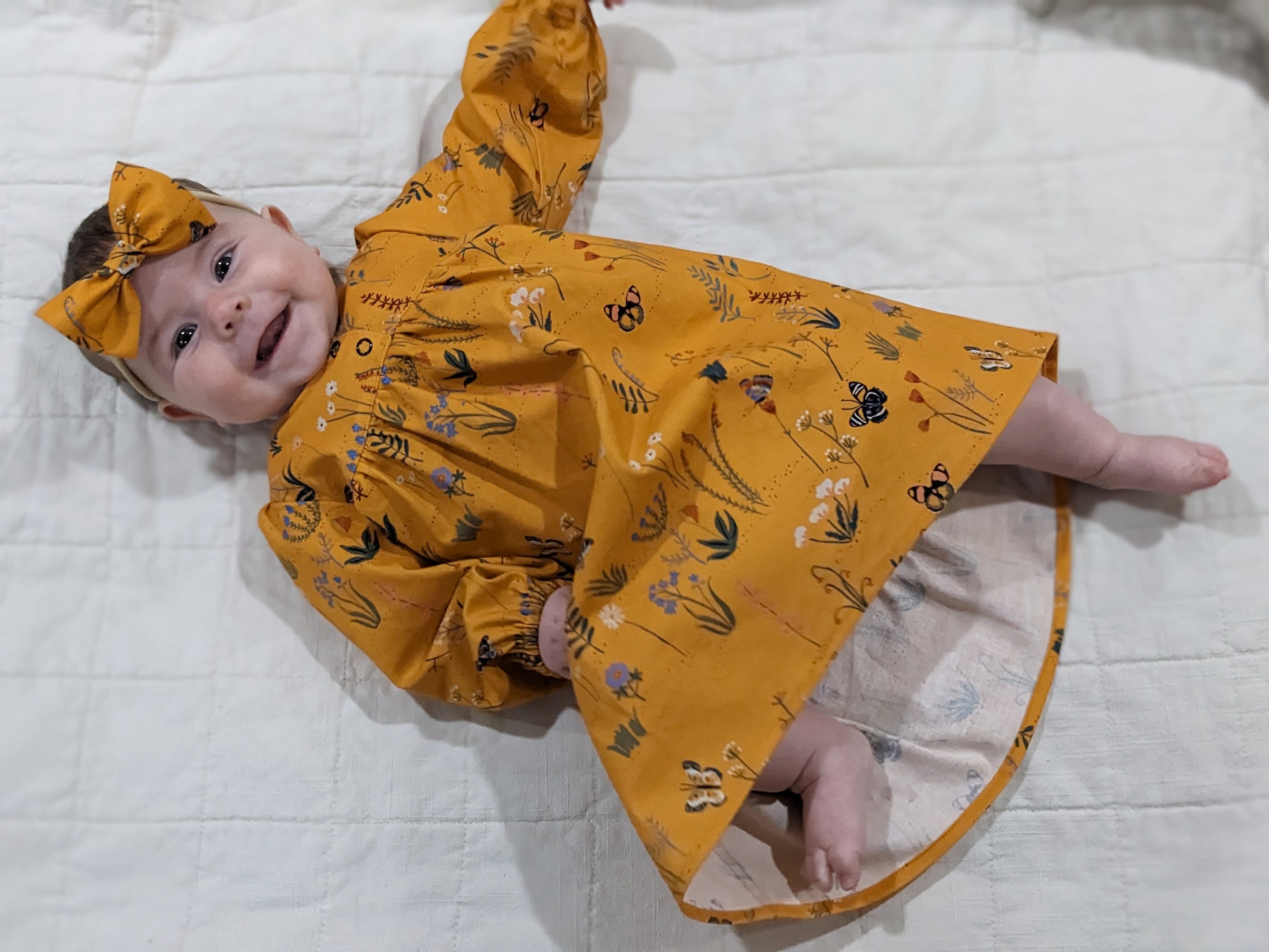 BABY GIRL DRESS FULL SLEEVES