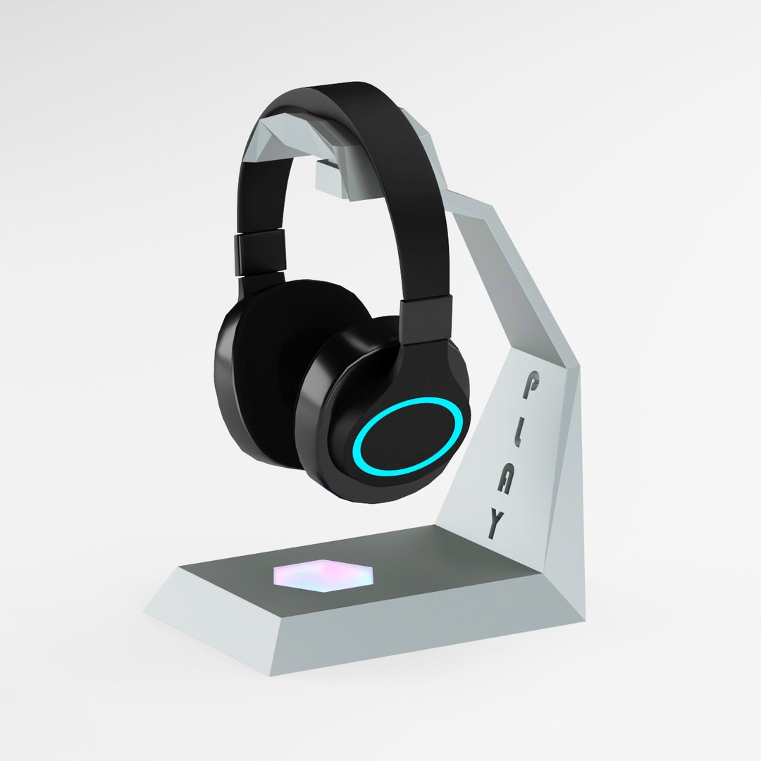 Fichier STL Headphone Stand 3D Print STL Fichier Pour - Etsy
