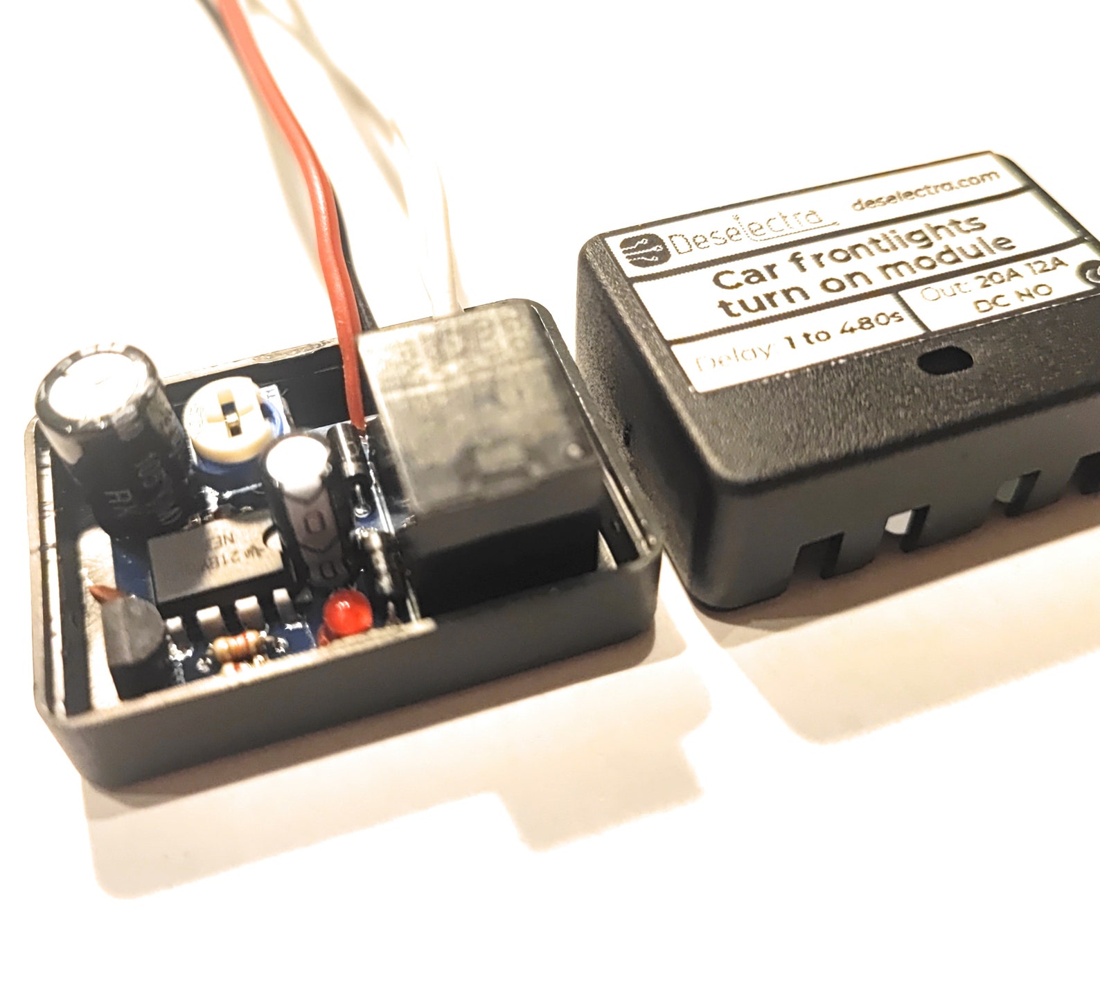 Drl Timer Switch Time Relay 1 to 480 Sec Kit 12v / 20a Delay on Car ...