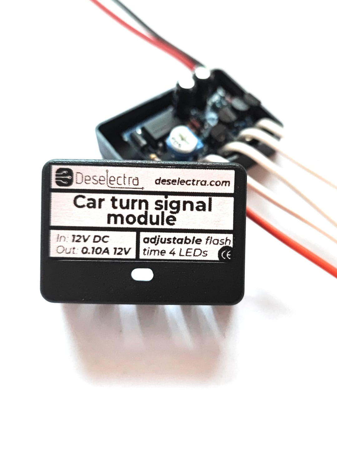 Adjustable LED 4-step Sequential Retrofit Flash Module Car Turn Signal ...