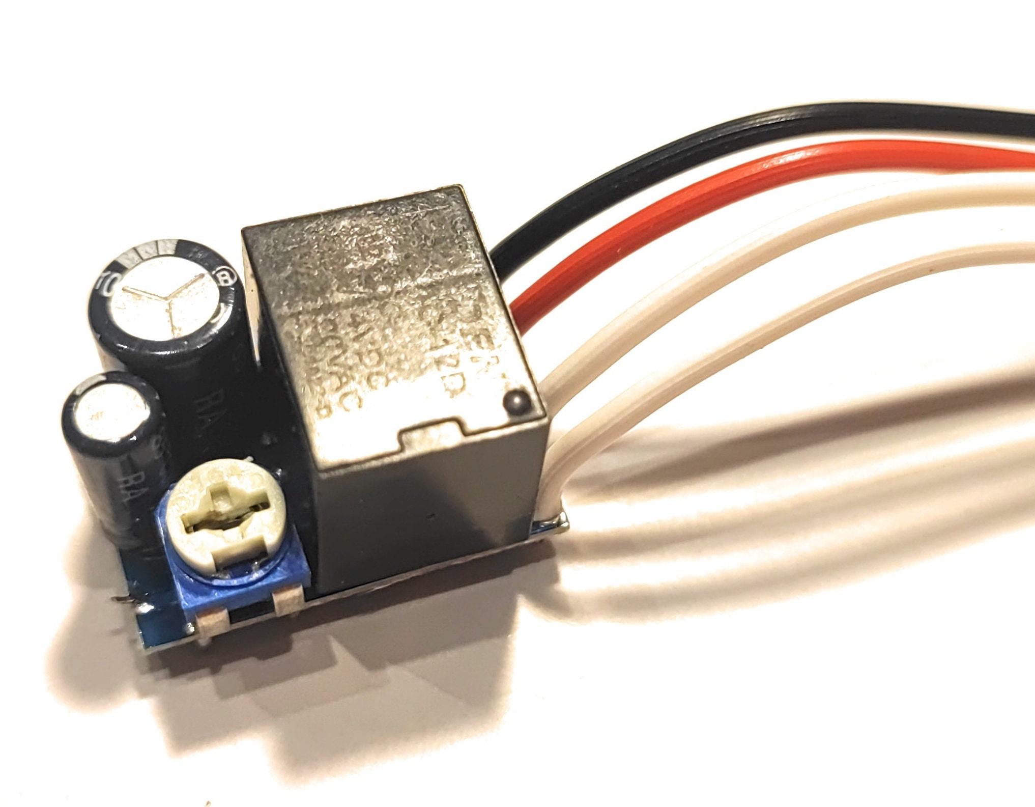 12V Car Timer Relay Switch: 1-50s Adjustable Delay, 20A