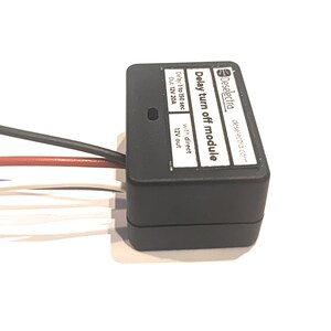 Easy to Use Car Timer Switch Relay 1-150 Sec Delay off 12v 20a Direct ...
