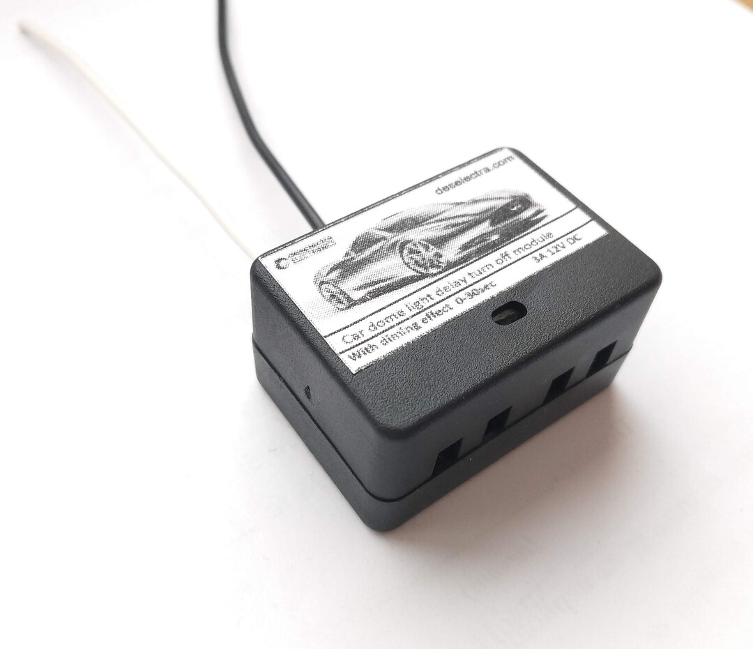 Car Dome Interior Light Delay Switch Module With Dimming Effect 1 to 30 Sec Etsy