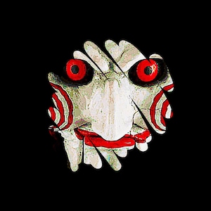 SAW movie - digital print - svg - png - halloween - scary face - creepy - monster - scary movie