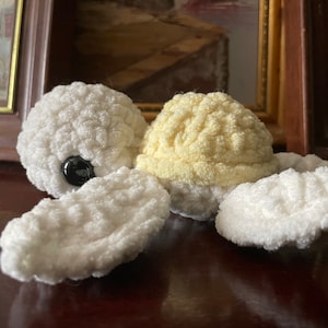 Crochet turtle plushie