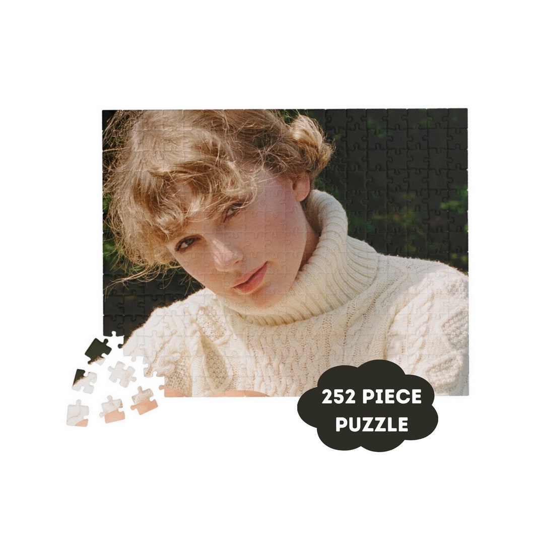 Taylor Swift Folklore Puzzle 252 Pieces Taylor Swift Etsy