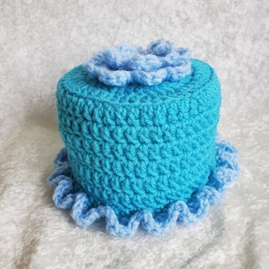 Crochet Toilet paper cover, Fits jumbo/mega rolls, any color, Bathroom decor, handmade, custom order, Free shipping