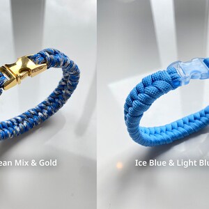 chunky paracord bracelet   |   fall fashion   |   lots of color combos