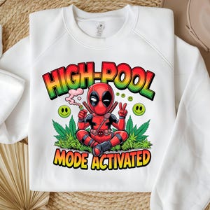 Funny Stoner Superhero PNG | Rasta Style 420 Stoner Design | Cannabis Lover Gift | Weed Cartoon Characters Sublimation | Digital Download