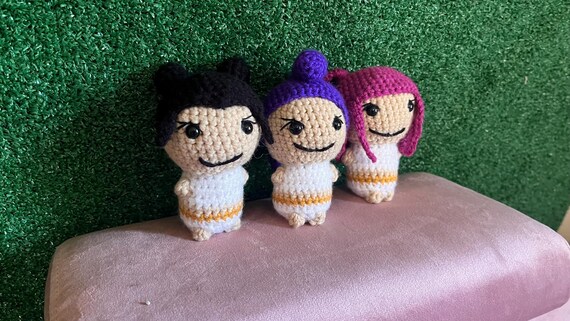 Kpop Demon Hunters Huntrix Crochet Pattern, Rumi, Zoey, Mira - Etsy
