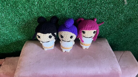 Kpop Demon Hunters Huntrix Crochet Pattern, Rumi, Zoey, Mira - Etsy