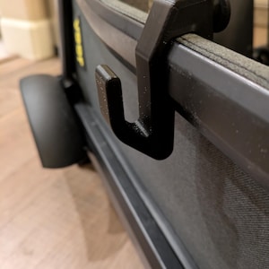 Clip-on Side T-Post - Inside Mount -  with Outside Hook - Compatible with Veer Stroller Wagon