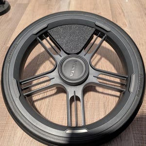 Wheel Insert Bluetooth Device Tracker Holder - Compatible with Uppababy Vista V3 Stroller