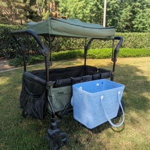 Beach Bag Hooks - Compatible with Jeep Delta Children Stroller Wagon