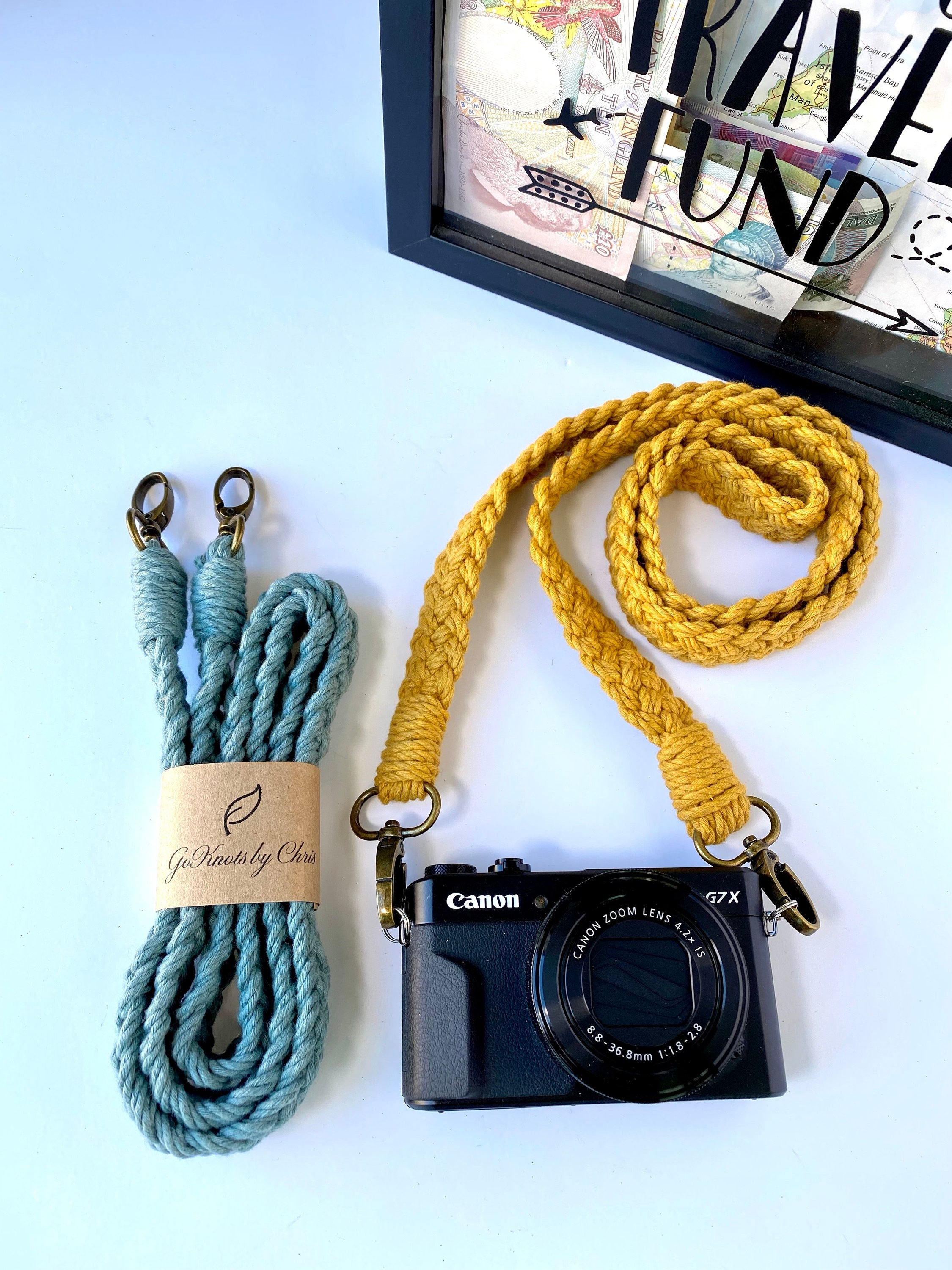 Purple Macrame Camera Strap  Travel Gifts for Her — That Knot Place