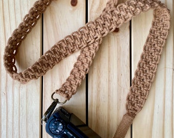 Macrame Crossbody Camera Strap | Purse Strap