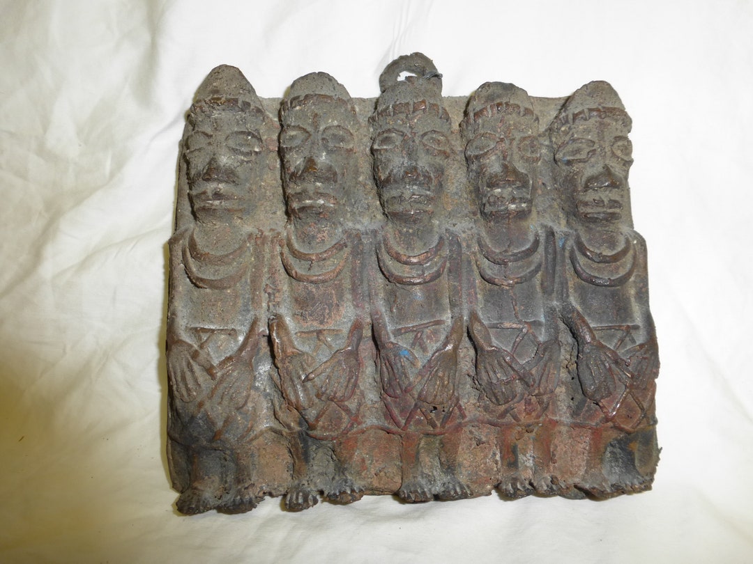 Vintage Benin Bronze Casting Nigerian Etsy