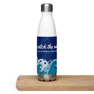 California Pickleball Water Bottle | Stainless Steel | Pickleball Gift