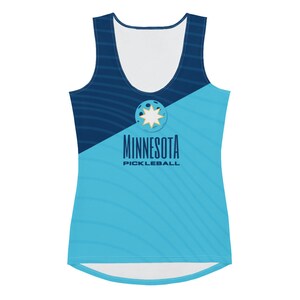 Minnesota Pickleball Women&#39;s Tank Top Shirt
