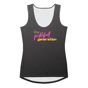 The Pickleball Generation Pickleball Tank Top | Women&#39;s Pickleball Shirt | Pickleball Gift