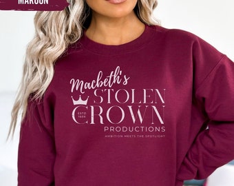 Macbeth Sweater Macbeth Shirt William Shakespeare Shirt Shakespeare Quote Literature Teacher English Teacher Book Reading Lover Gift TShirt