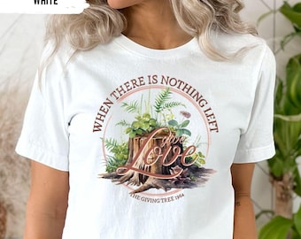 The Giving Tree Shirt Shel Silverstein Kids Books TShirt Elementary School Teacher Shirt New Teacher Shirt Back to School Childrens Book