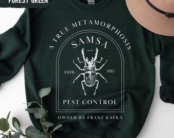 Camiseta Metamorfosis Camiseta de literatura de Franz Kafka Suéter de inglés de secundaria Suéter de profesor de inglés Camiseta divertida de libro Suéter divertido de profesor