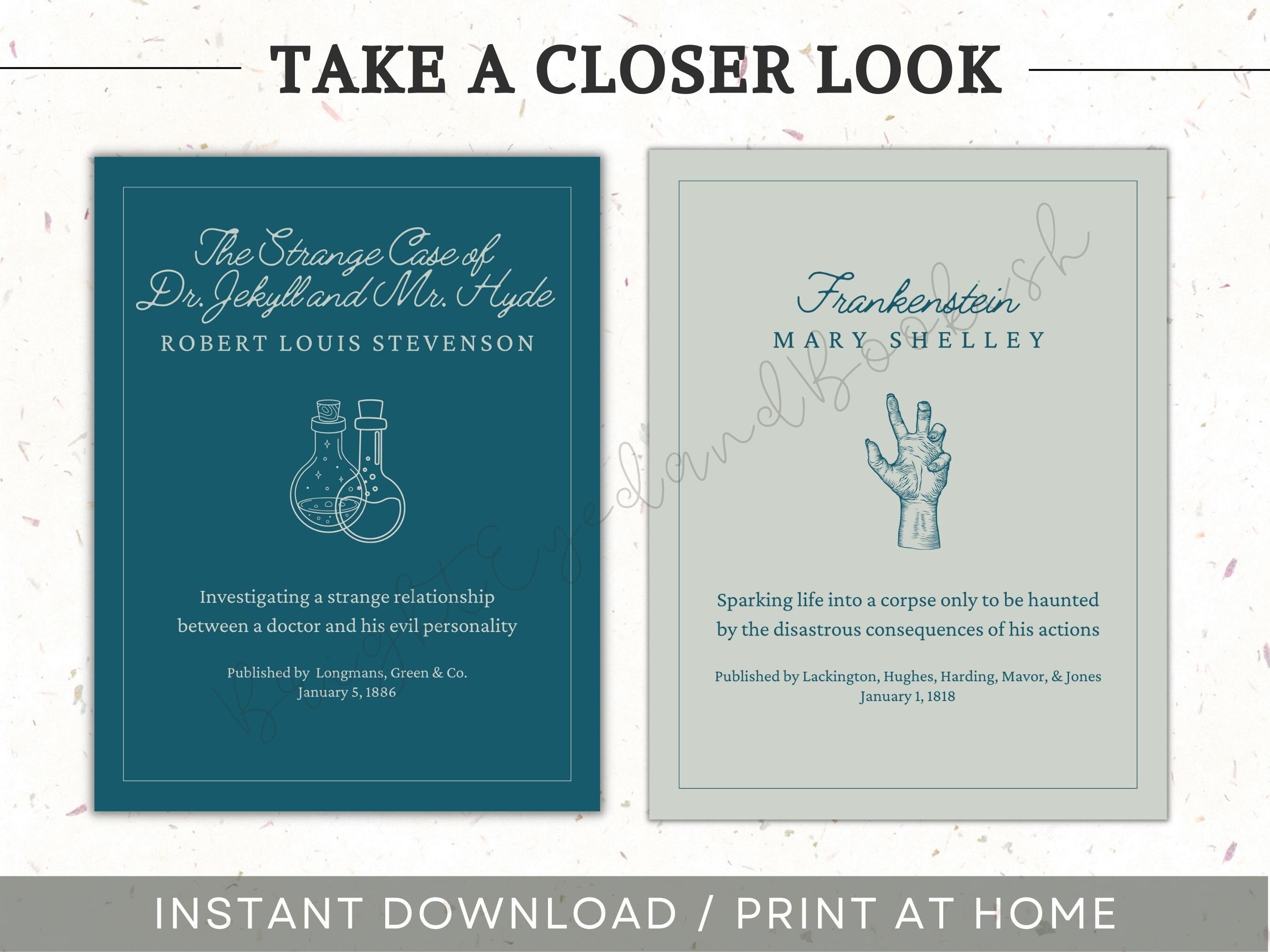 Aesthetic Book Posters Minimalist Book Poster Simple Book Etsy