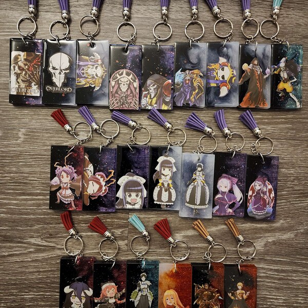 Anime Keychains Etsy