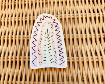Pastel rainbow sticker
