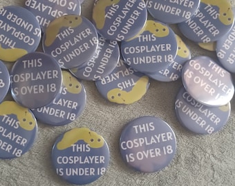 Convention Buttons for Cosplayers