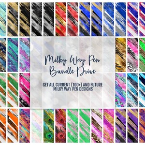 Sublimation Pen Designs, Milky Way Pen Drive, Lifetime Access, PNG Sublimation Design, Dropbox Link, Instant Digital Download