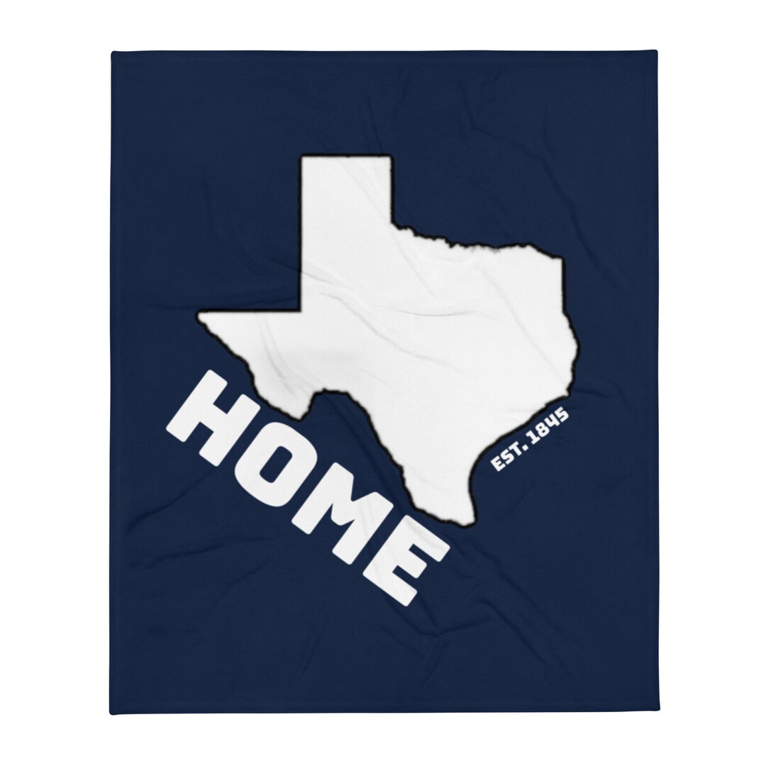 Texas Throw Blanket Etsy